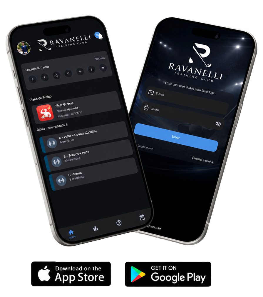 Mockup do app White Label do SquatApp